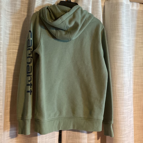 Women’s Carhartt green hoodie - Picture 2 of 3